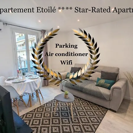 2 Center Rated Parking Option Apartment Cannes